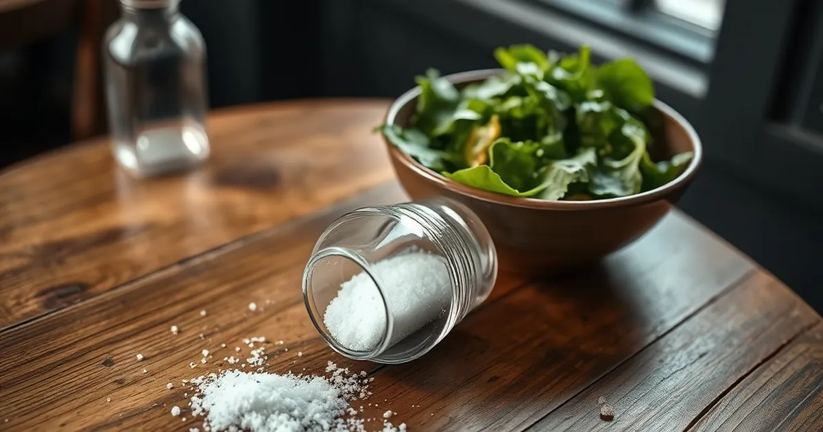 A Café Regular’s Salad Habit Is a Salt Delivery System