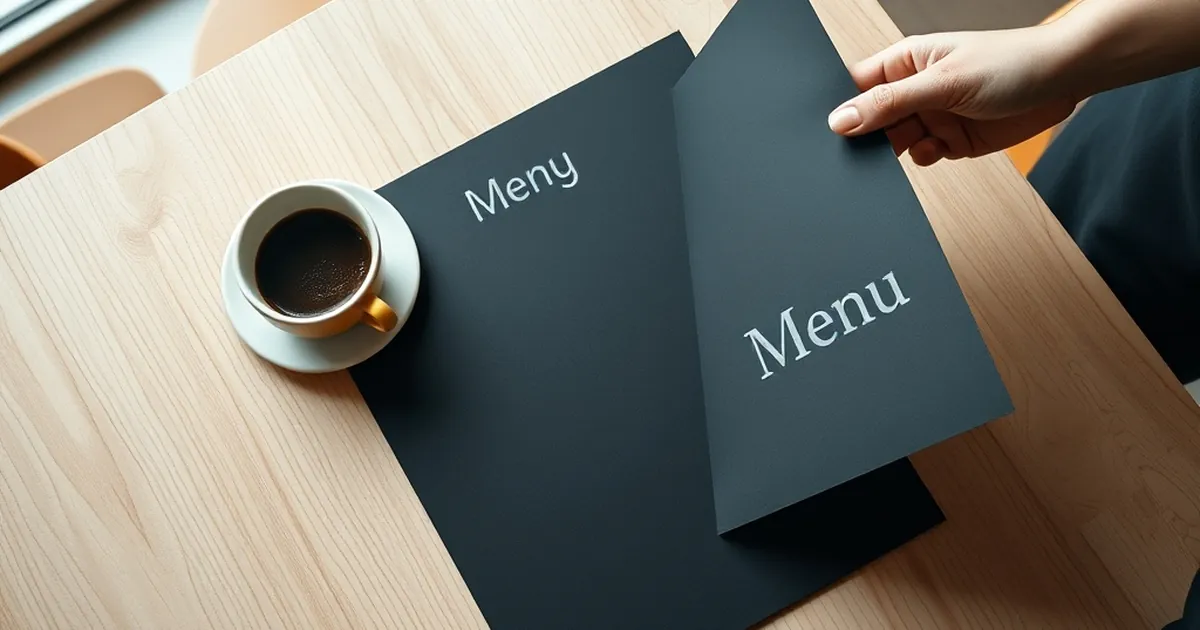 Choices Drop 22% When the Café Menu Shows Calories Up Front
