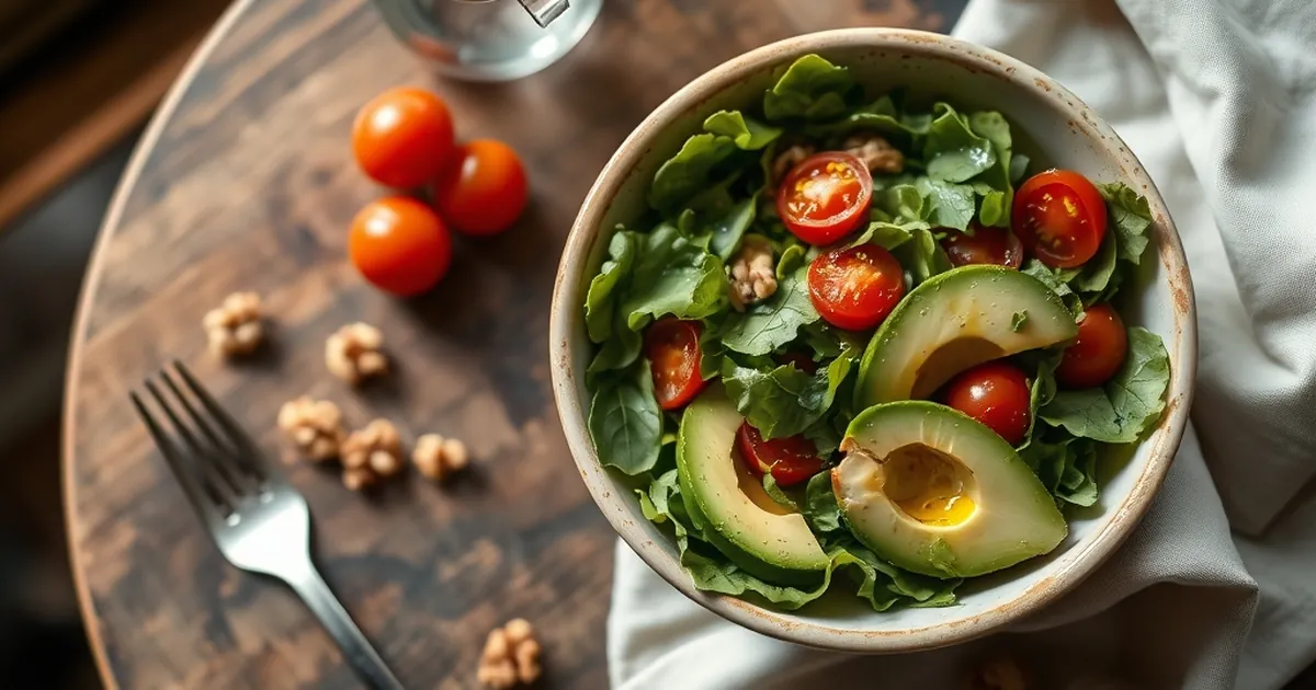 Does a Café Salad Need Fat to Taste Like Anything