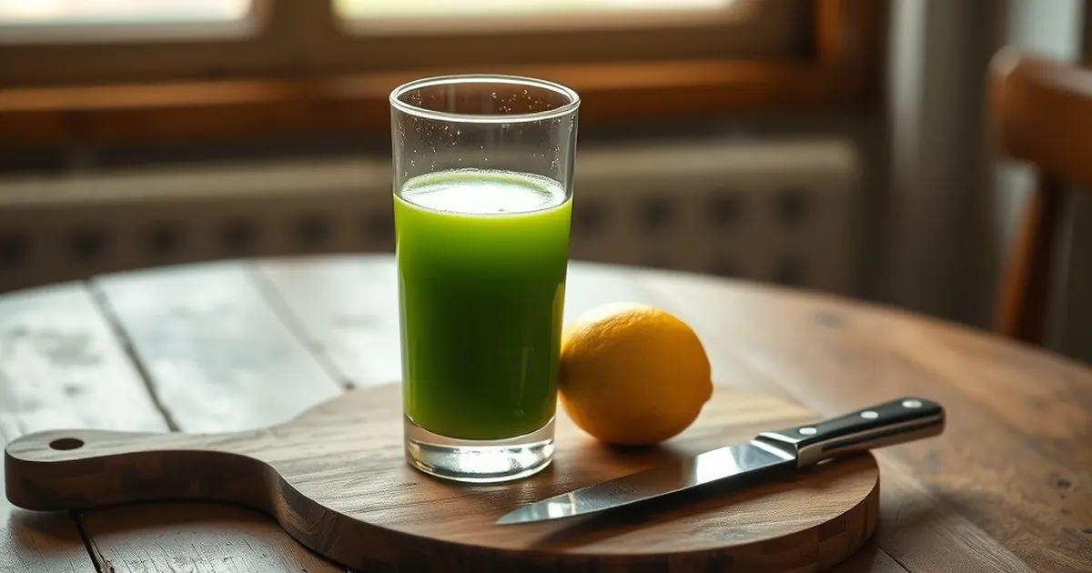 What Happens When You Skip the Lemon in Your Green Juice